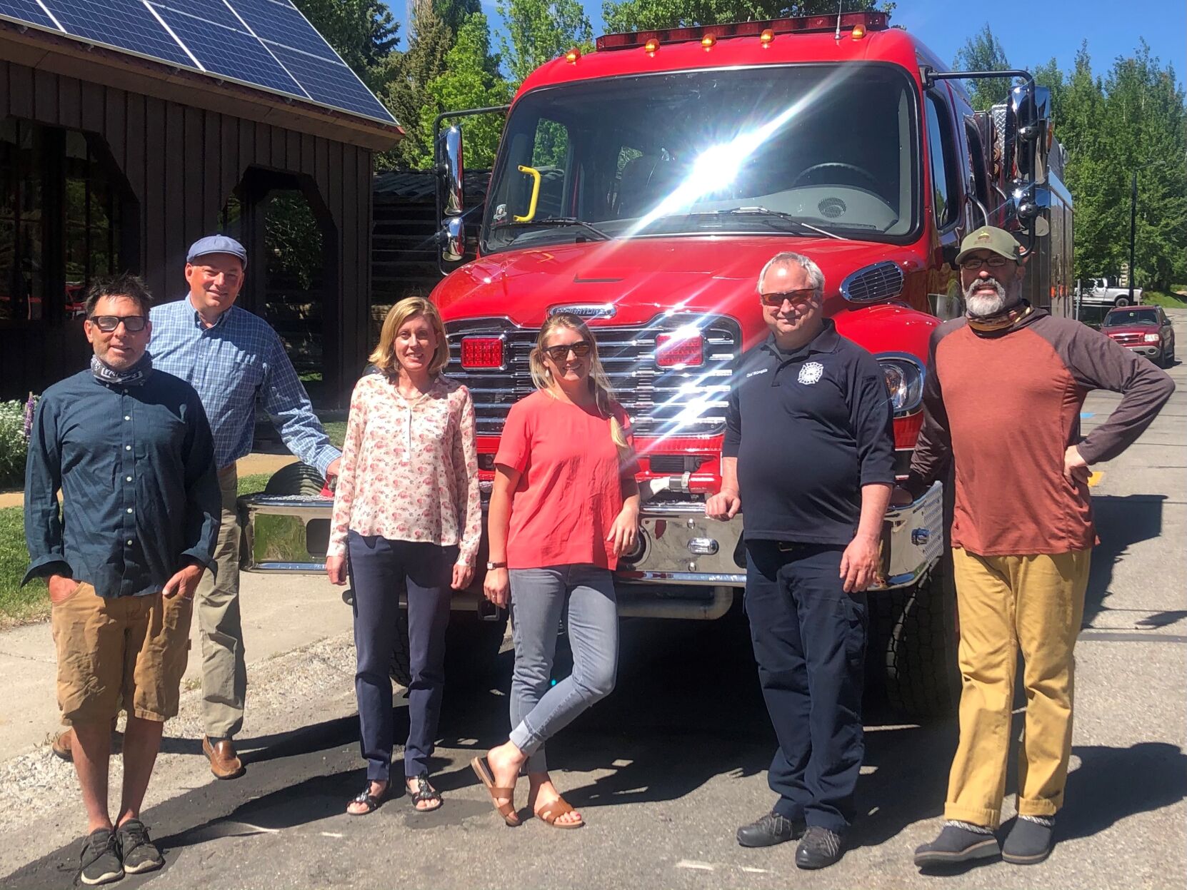 Ketchum Unveils New Wildland Fire Engine